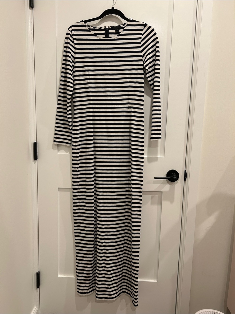 New J.Crew Collection Striped Maxi Dress Sz S